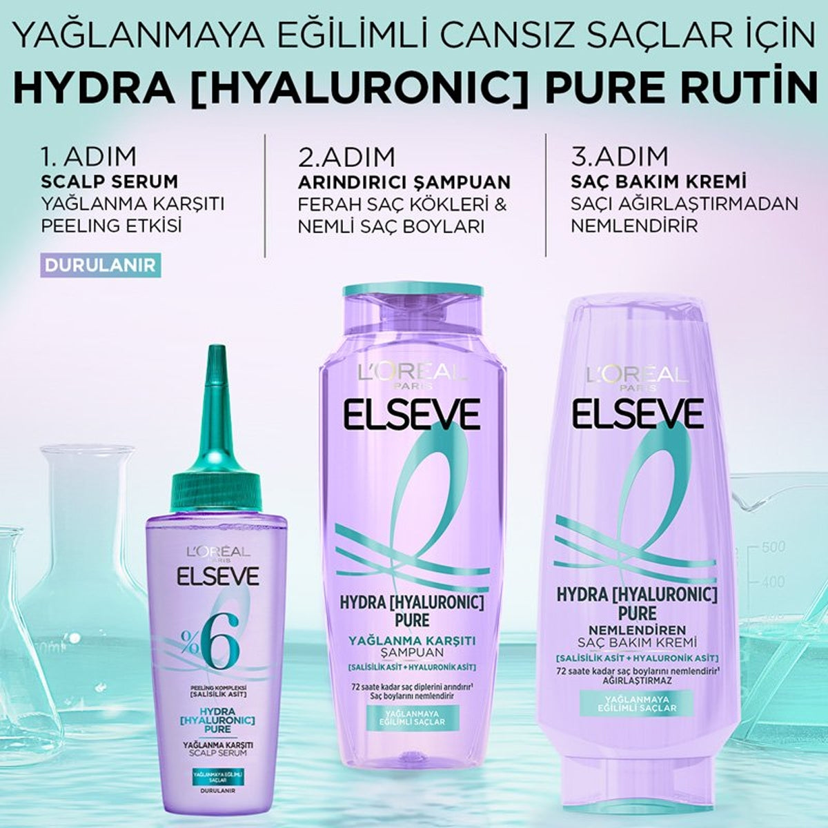 Saç Kremi Hyaluron Pure 250 Ml