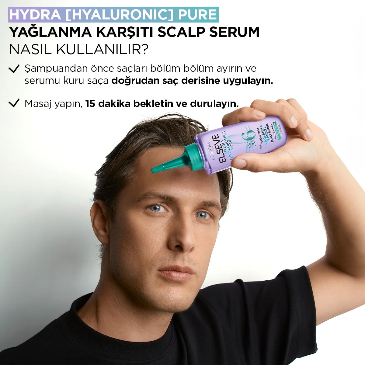 Hydra Hyaluronic Peeling Etkili Yağlanma Karşıtı Saç Derisi Serumu 102
Ml