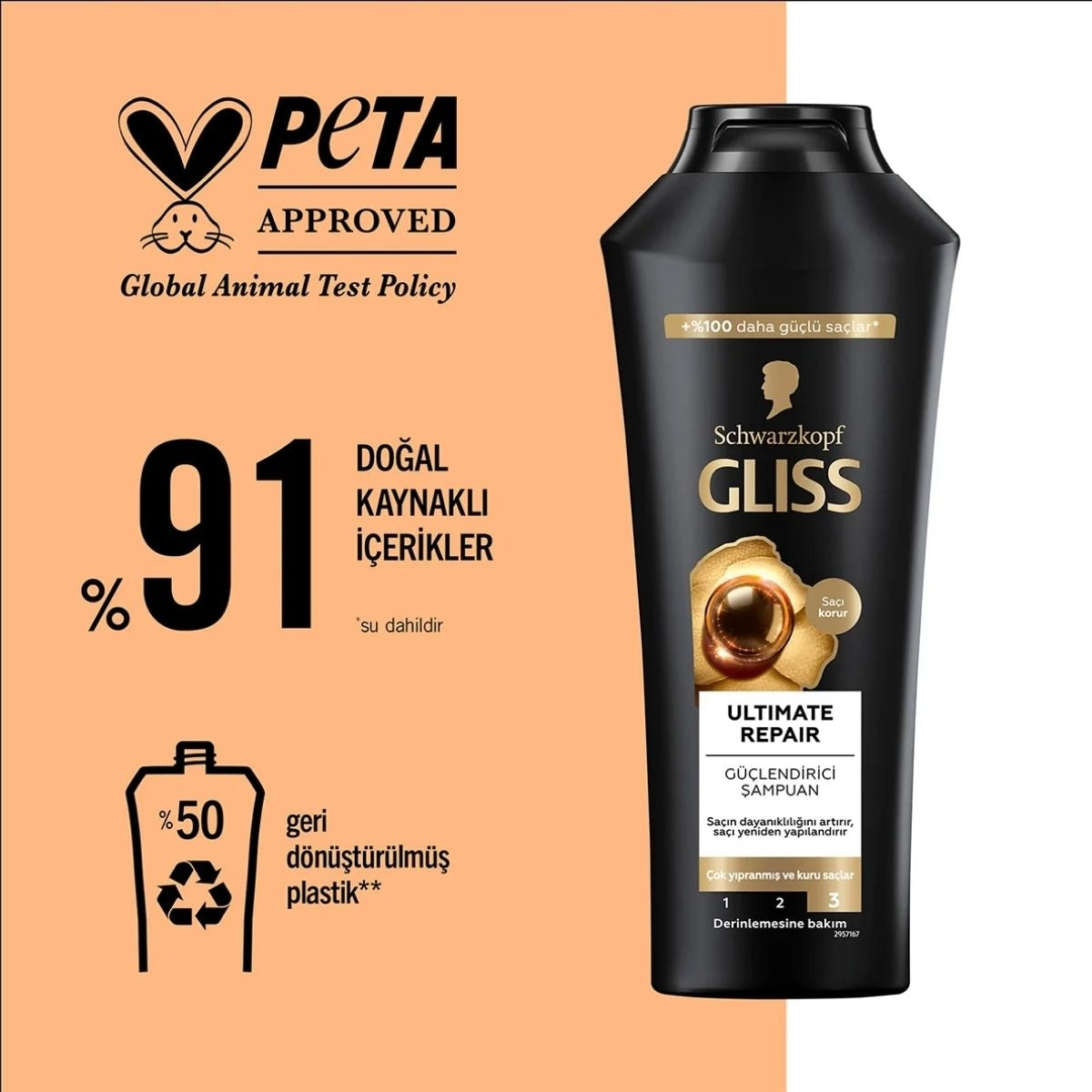 Şampuan Ultimate Repair 400 Ml
