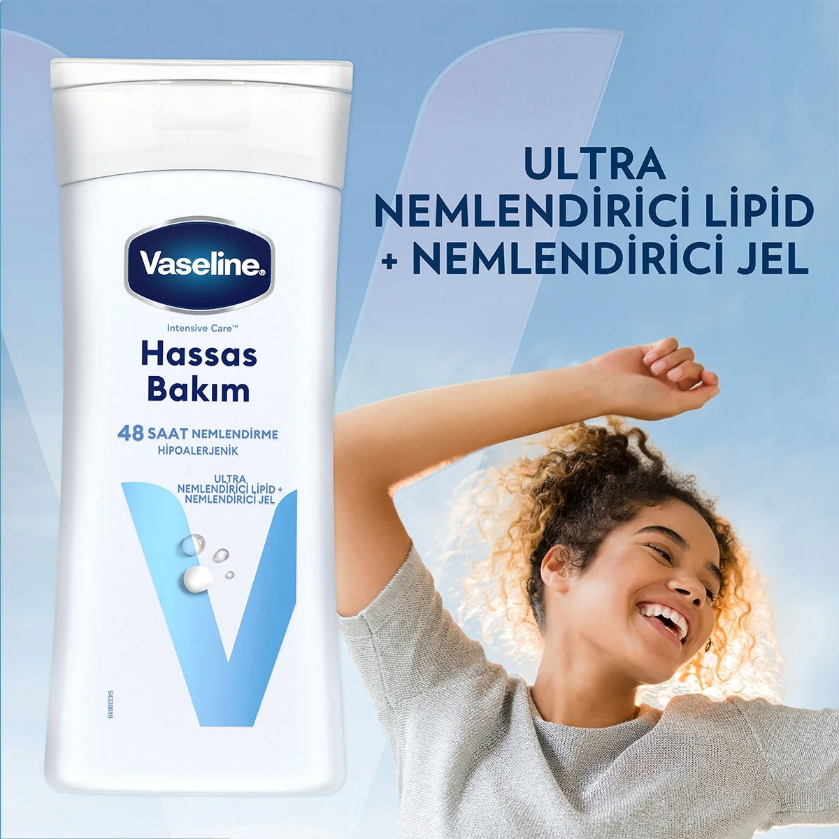 Vücut Losyonu Hassas Bakım Kuru Çok Kuru ve Hassas Ciltler İçin 200 ml
