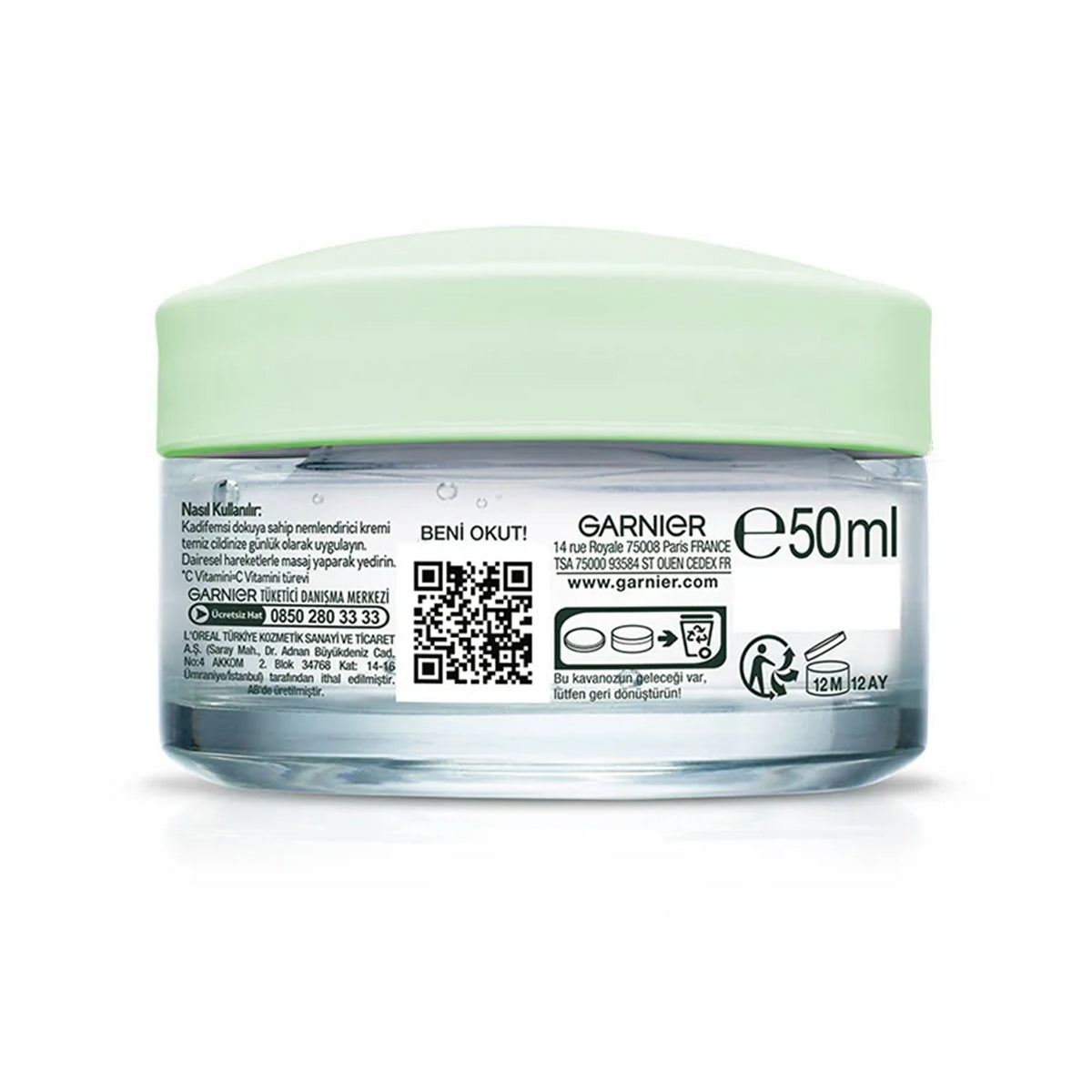 YUZ BAKIM KREMI C VITAMINI PARLAK GUNLUK AYDINLATICI 50 ML

