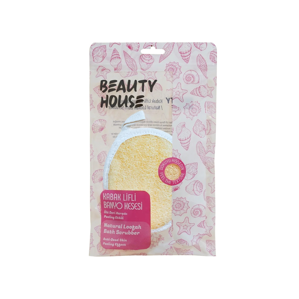 Beauty House Doğal Kabak Banyo Kesesi