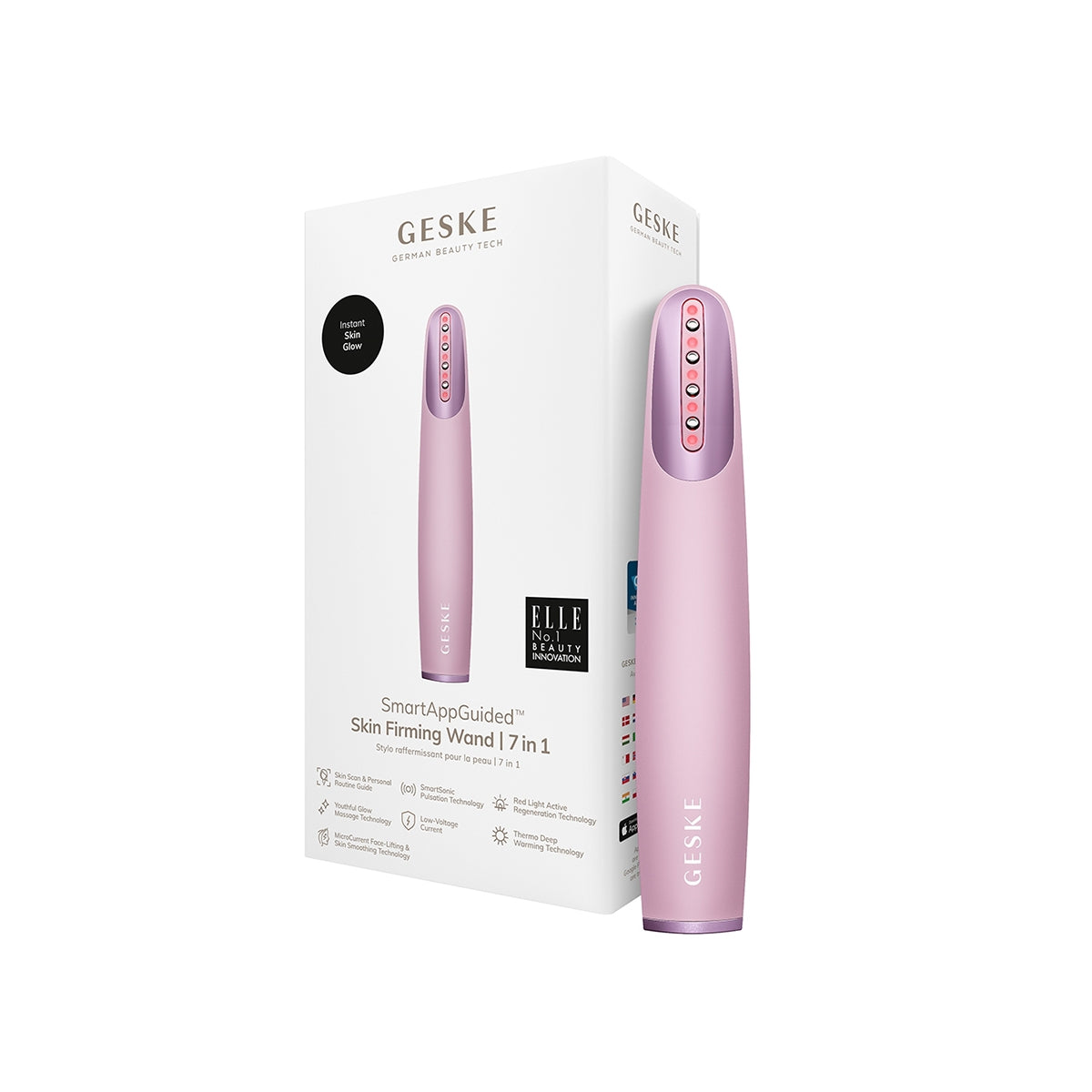 Cilt Sıkılaştırıcı Lift Mikro 7 Fonksiyonlu Pembe
