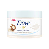 VUCUT PEELINGI MACADEMIA FINDIK VE PIRINC SUTLU 225 ML