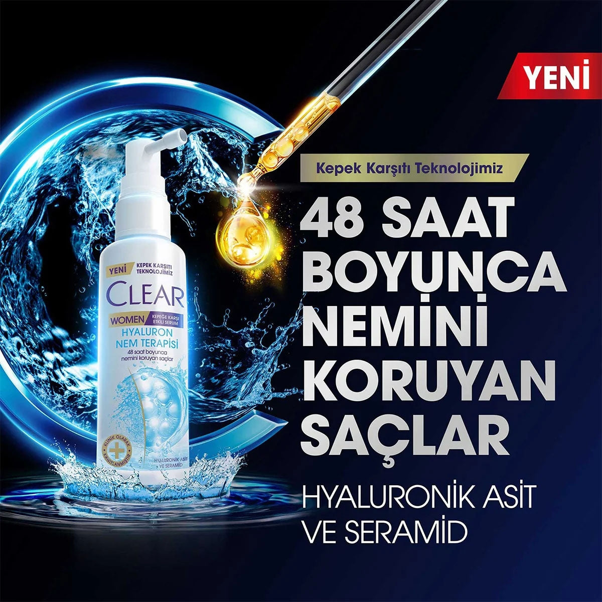 Women Saç Serumu Hyaluron Nem Terapisi 90 Ml