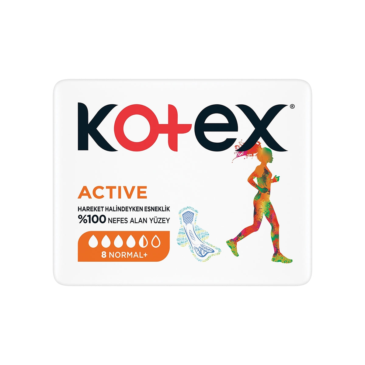 Hijyenik Ped Active Normal 8'Li