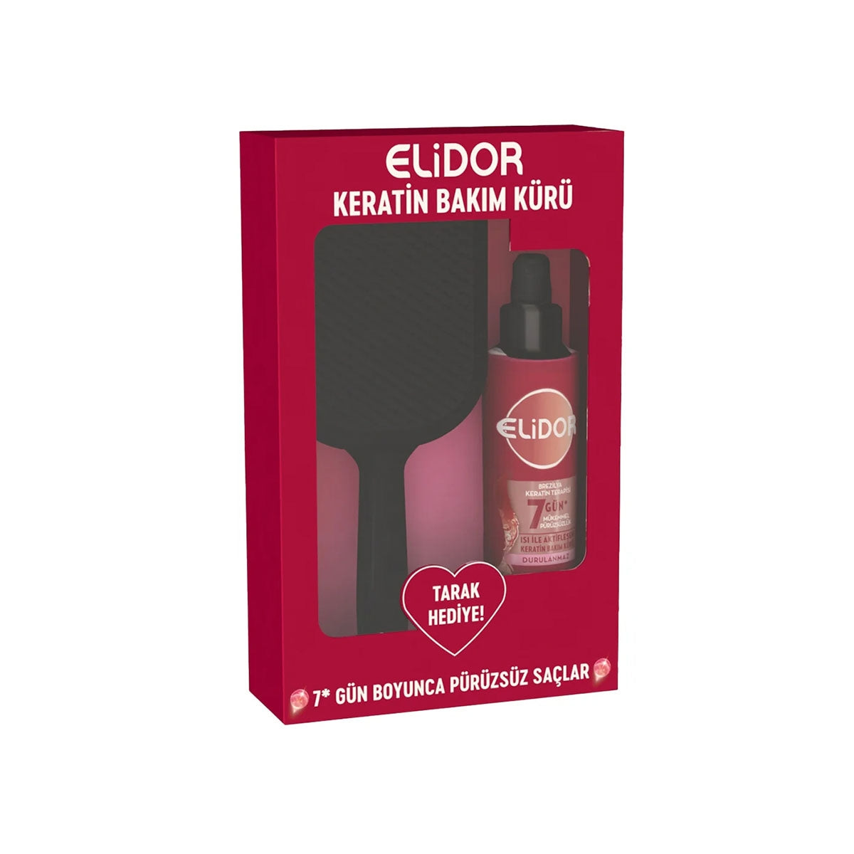 Saç Serumu Brezilya Keratin 90 Ml + Tarak