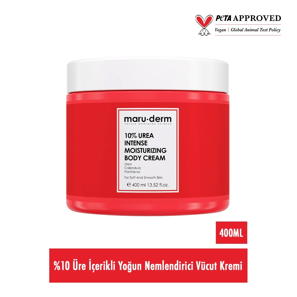 VUCUT KREMI %10 UREA YOGUN NEMLENDIRICI 400 ML
