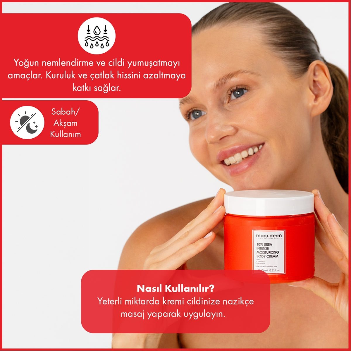 VUCUT KREMI %10 UREA YOGUN NEMLENDIRICI 400 ML