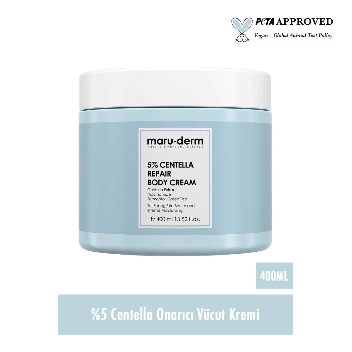 VUCUT KREMI%5 CENTELLA REPAIR 400 ML
