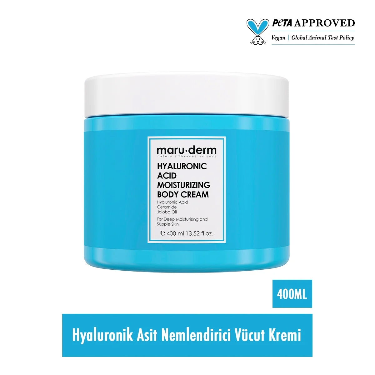 VUCUT KREMI HYALURONIK ASIT 400 ML

