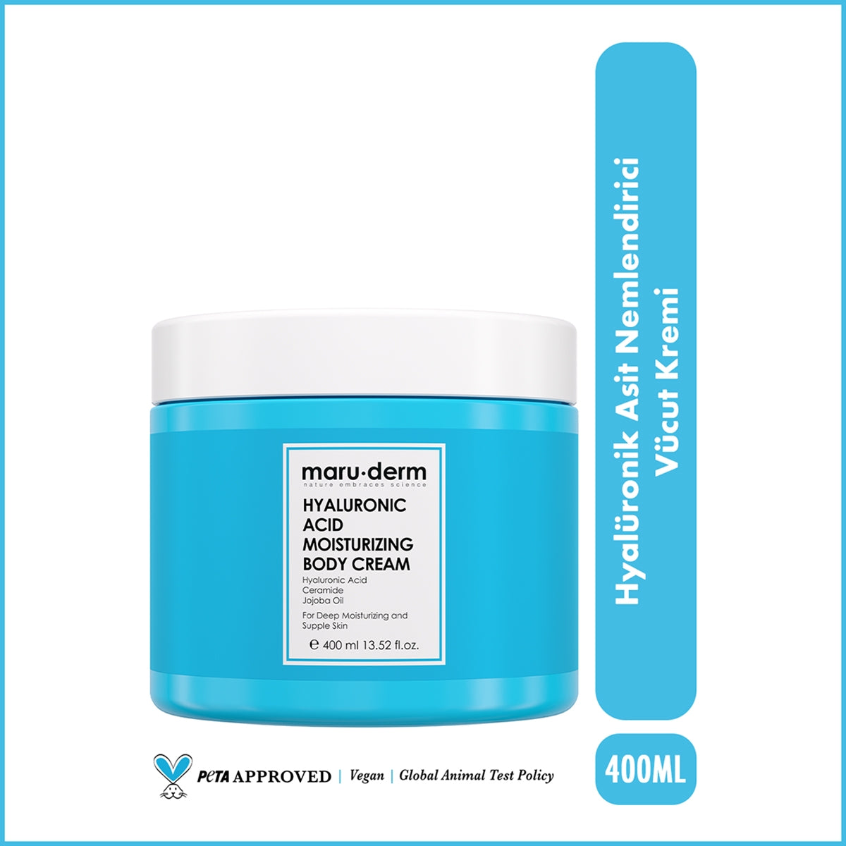 VUCUT KREMI HYALURONIK ASIT 400 ML