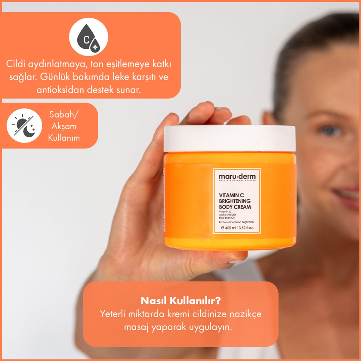 VUCUT KREMI VITAMIN C 400 ML