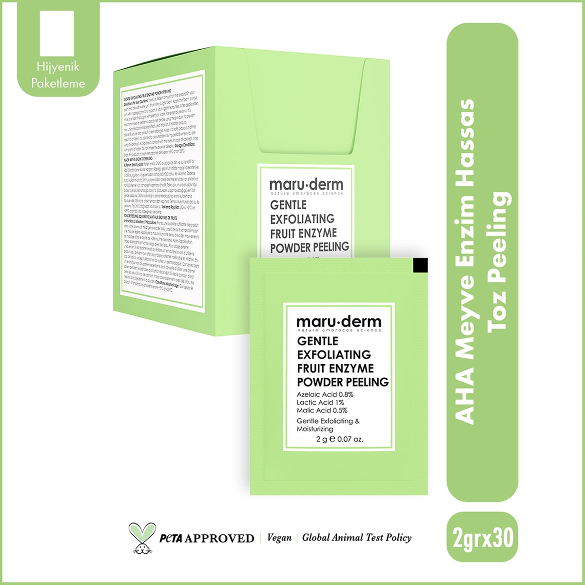 TOZ PEELING GENTLE EXFOLIATING 30X2 GR