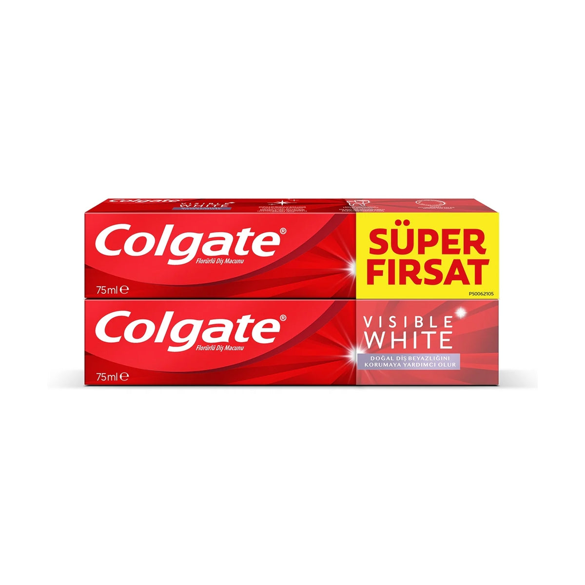 DIS MACUNU VISIBLE WHITE 2X75 ML