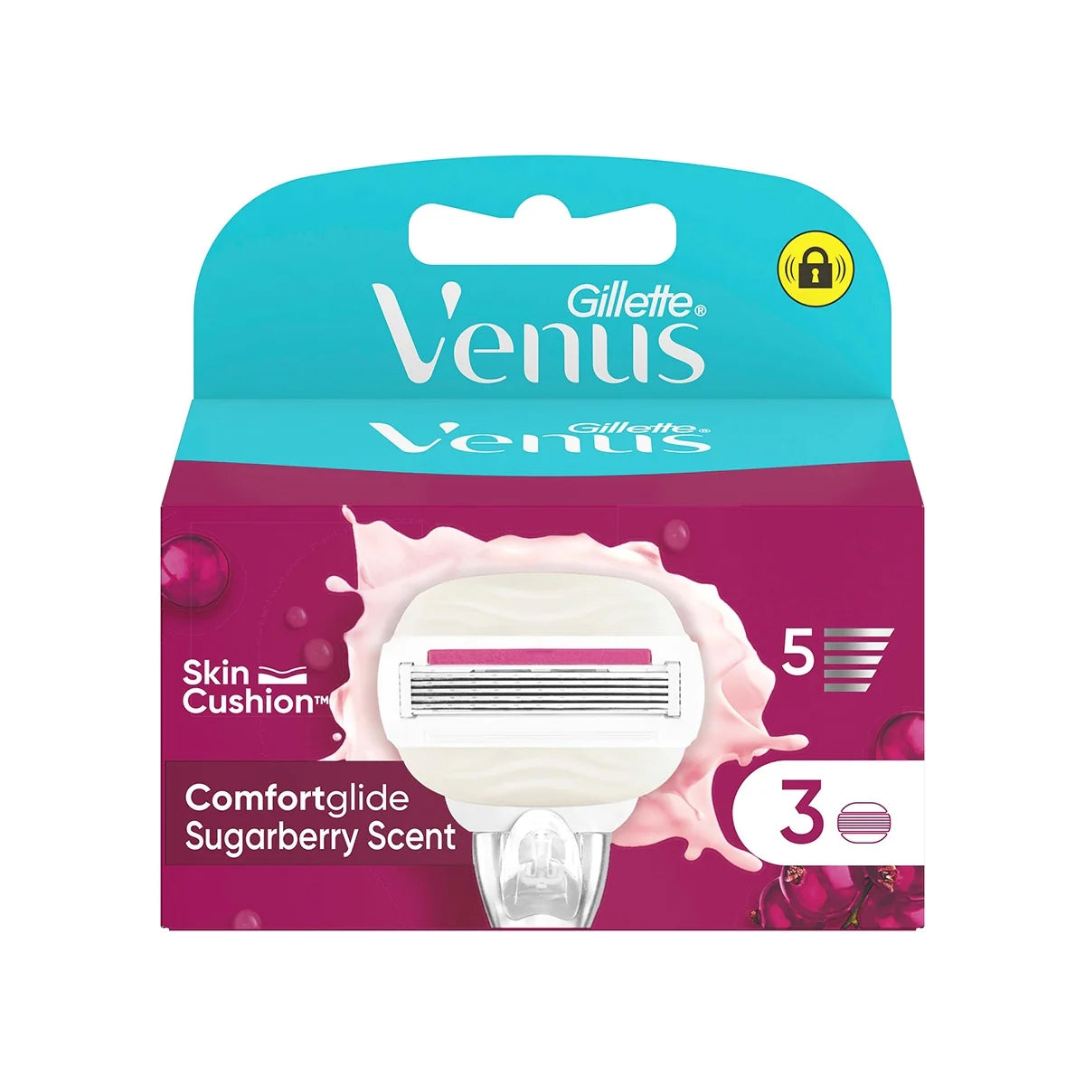 COMFORTGLIDE SUGARBERRY SCENT YEDEK BAŞLIK 3'LÜ
