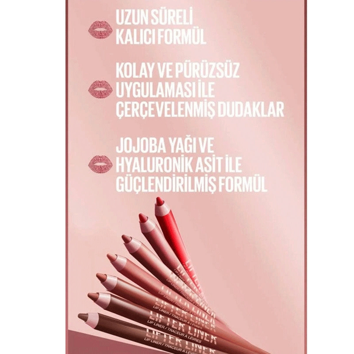 Lifter Liner 10 Main Character Dudak Kalemi