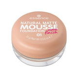 Fondöten Natural Mat Mousse 01