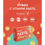 Pastil Vitamin C + İzlanda Yosunu + Zencefil Ekstresi 16'lı Tablet