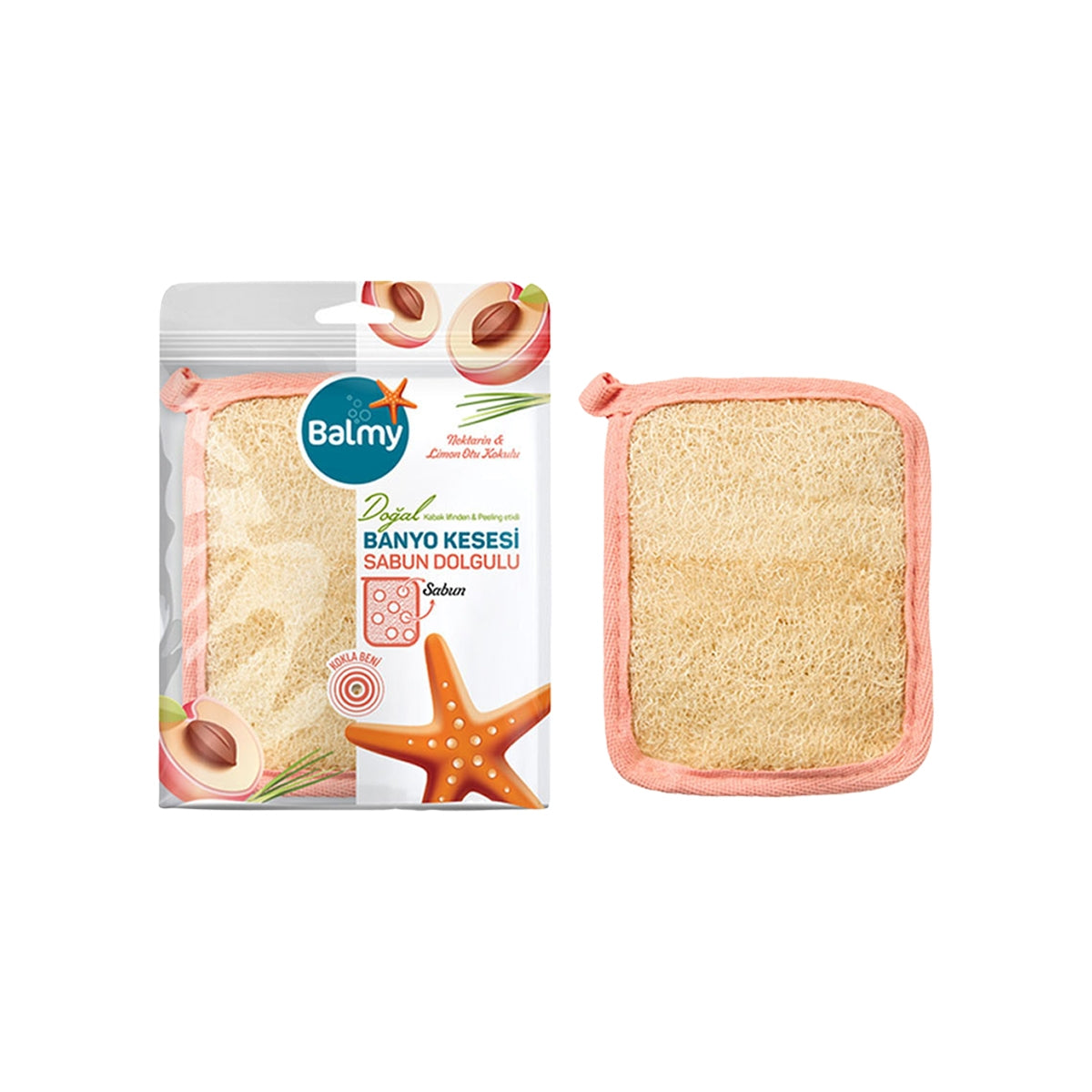 Banyo Kesesi Sabun Dolgulu Nektarin