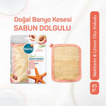 Banyo Kesesi Sabun Dolgulu Nektarin