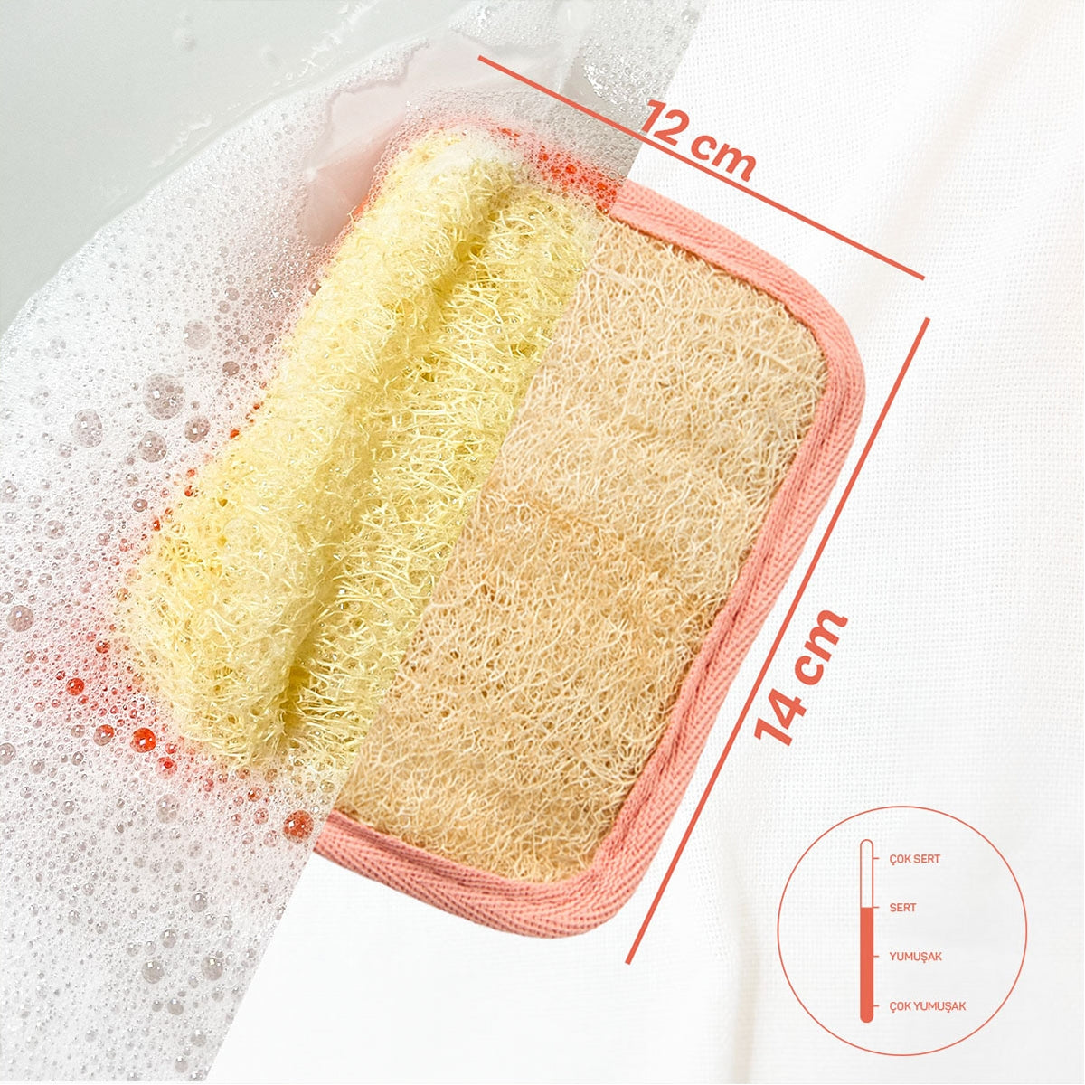 Banyo Kesesi Sabun Dolgulu Nektarin