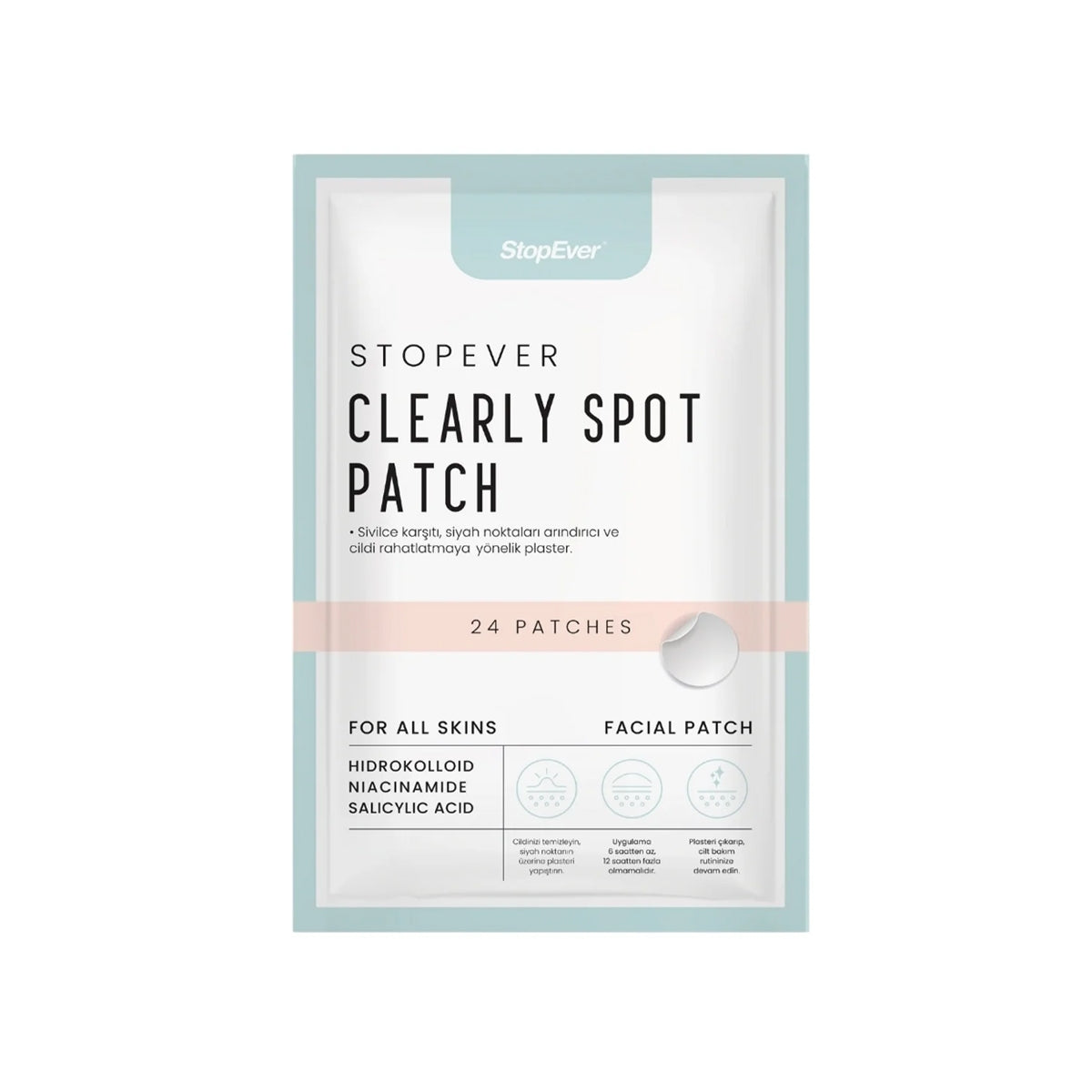 STOP EVER CLEARLY SPOT PATCH AKNE KARSITI 24'LU