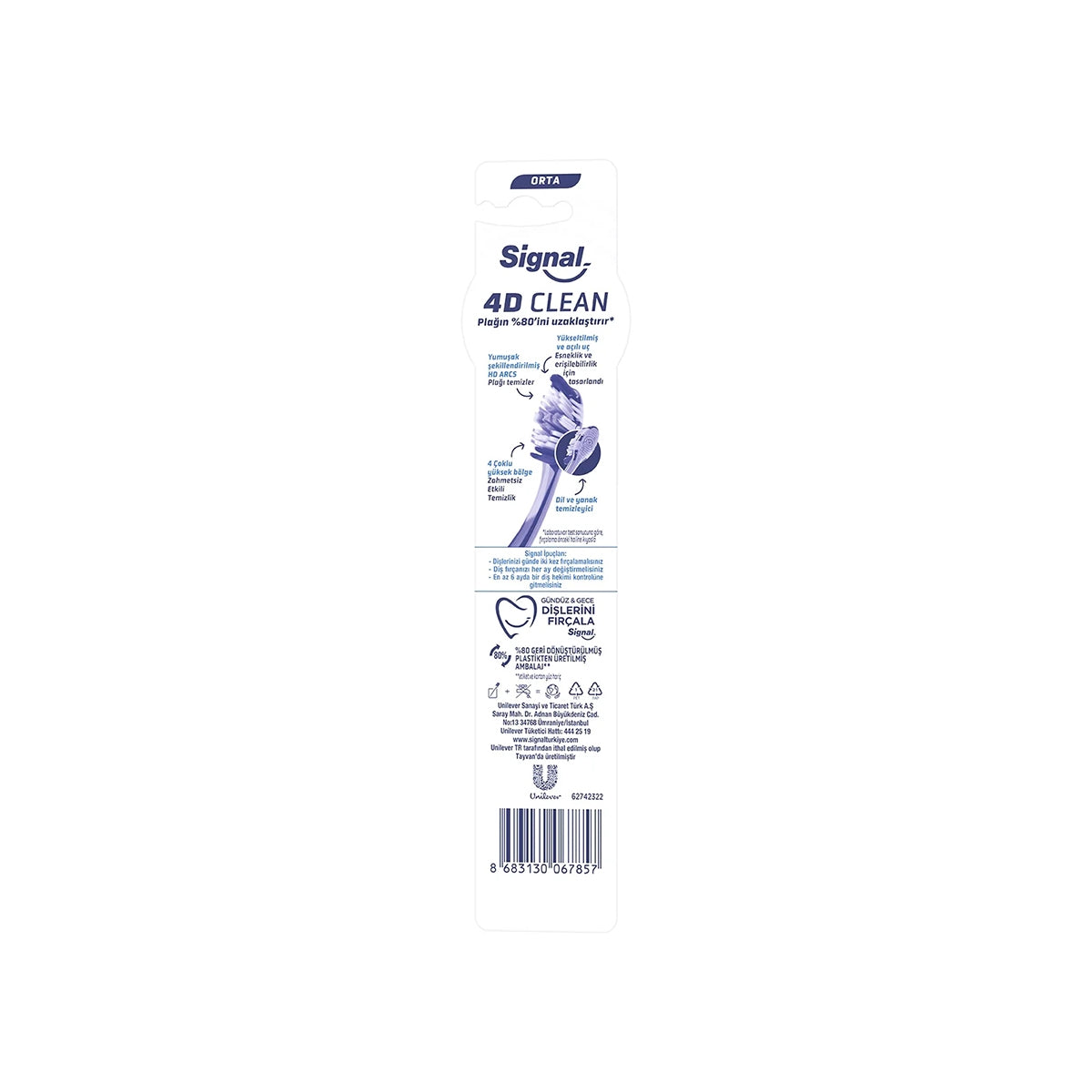 Ultra Clean Expert 4D Clean Diş Fırçası Orta
