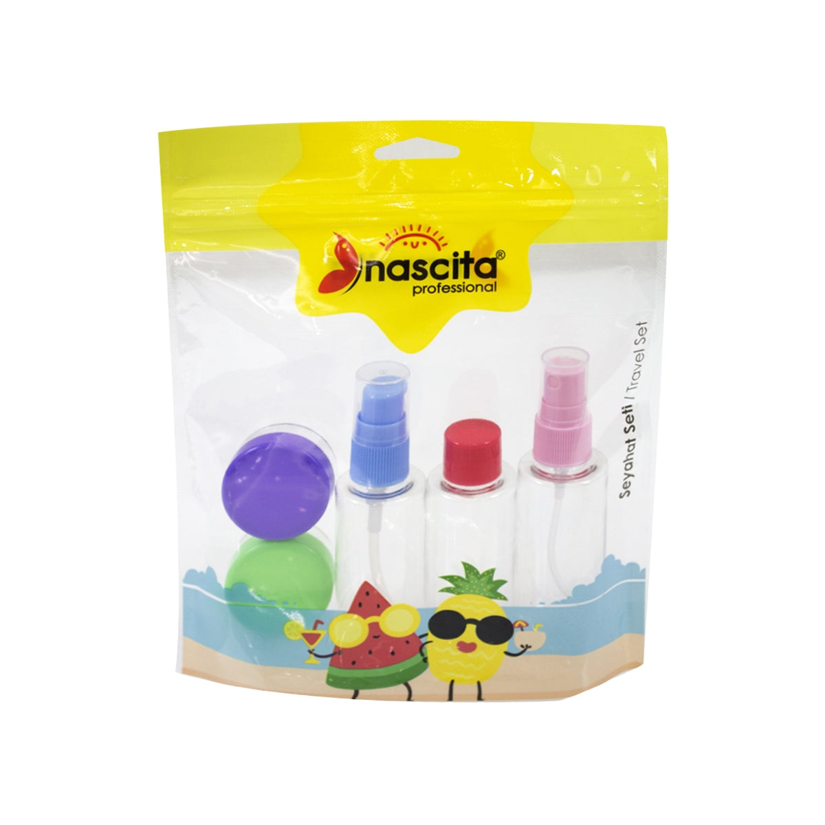 5'Li Seyahet Şişe Set