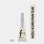 Oje Ouick Dry One-11 Vanilla Ica Cream New