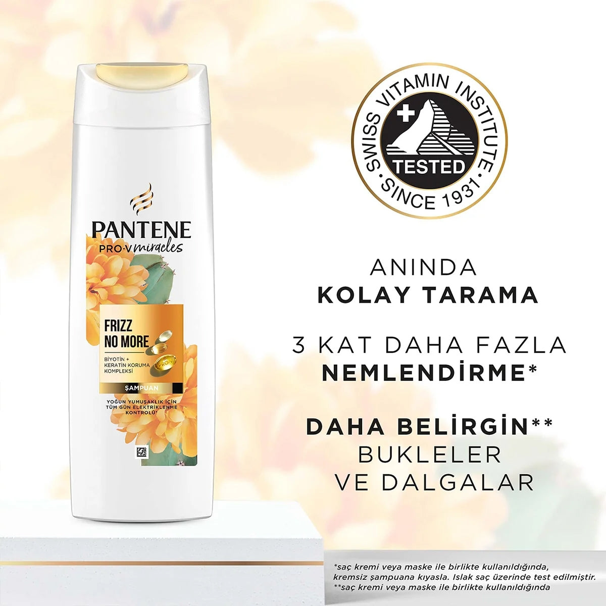 Pro-V Miracles Frizz No More Kıvırcık Saçlar İçin Şampuan 325 Ml
