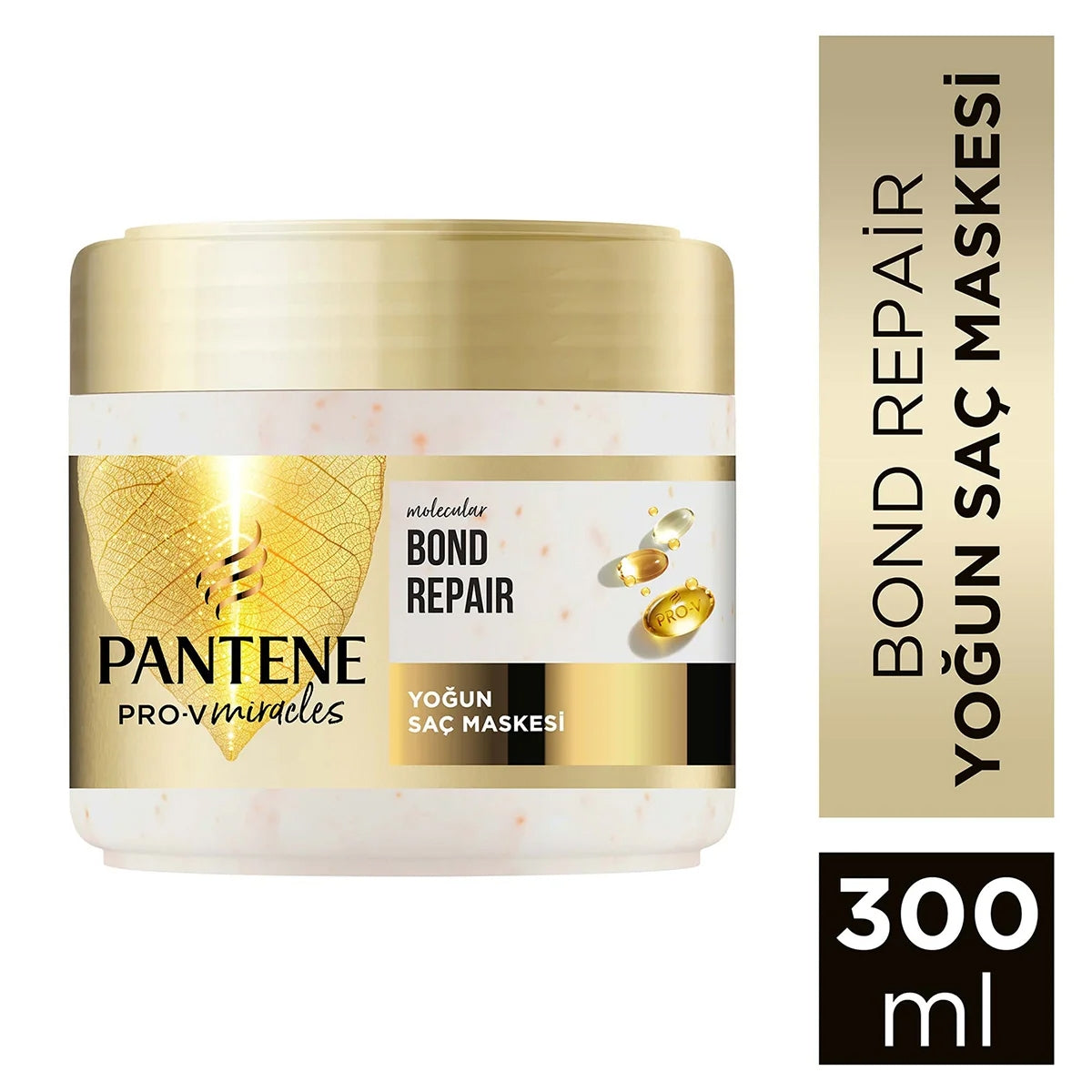 Pro-V Miracles Molecular Bond Repair Yıpranmış Saçlar İçin Saç Maskesi
300 Ml