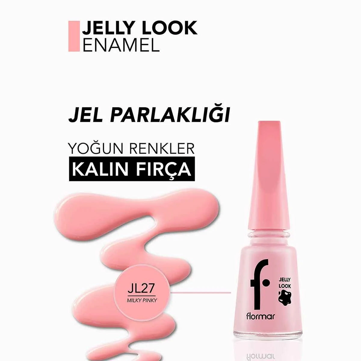 Oje Jelly Look 27 Mılky Pink