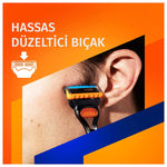 TIRAS MAKINESI FUSION 5'LI YEDEK BASLIK + STAND
