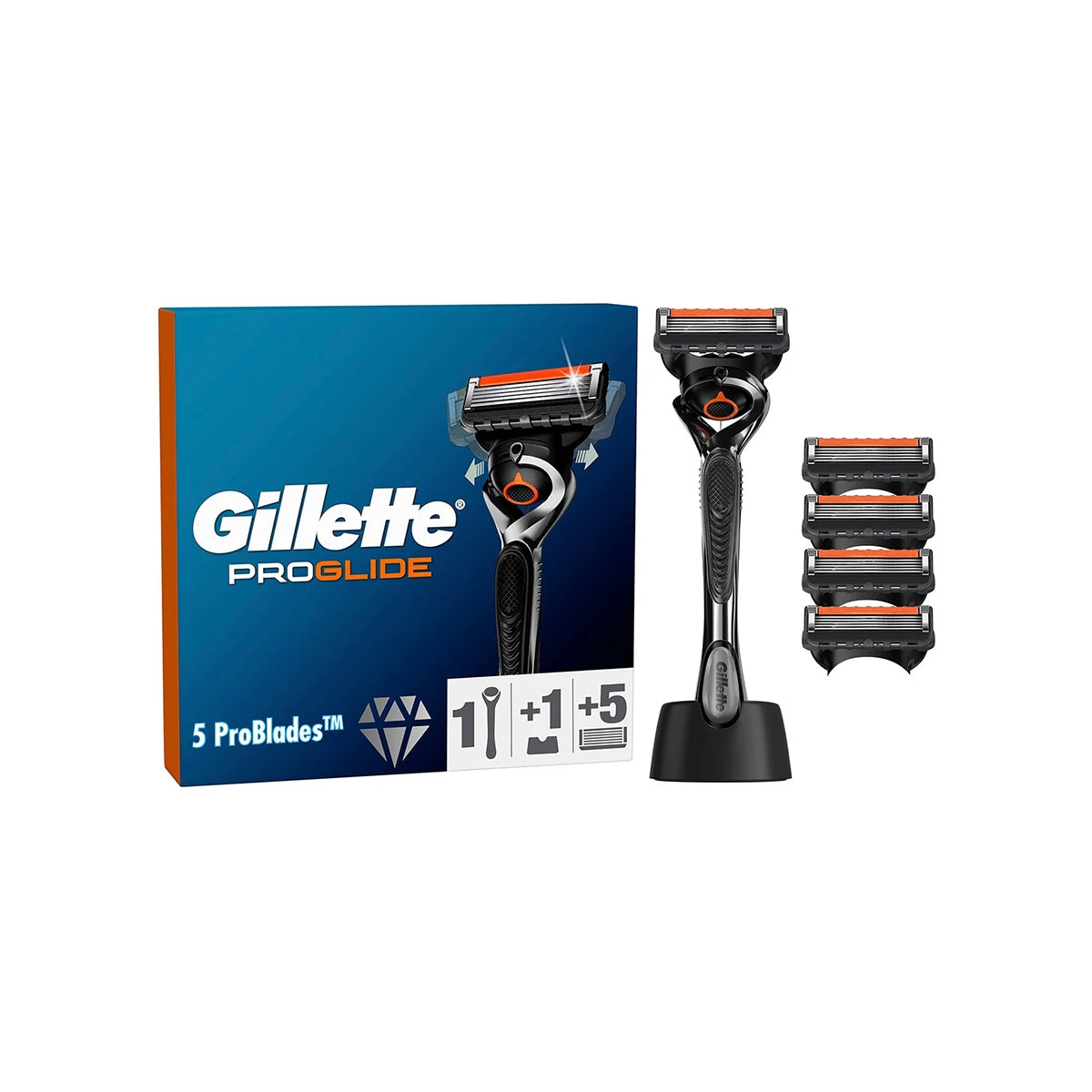 TIRAS MAKINESI PROGLIDE 4'LU YEDEK BASLIK + STAND
