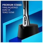 TIRAS MAKINESI PROGLIDE 4'LU YEDEK BASLIK + STAND
