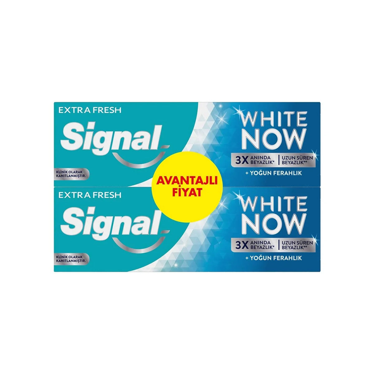 DIS MACUNU WHITE NOW EXTRA FRESH 2X50 ML

