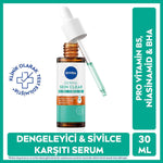 YUZ BAKIM SERUMU DERMA SKIN CLEAR SIVILCE KARSITI 30 ML
