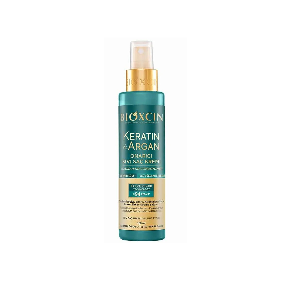 Keratin ve Argan Onarıcı Sıvı Saç Kremi 150 ml