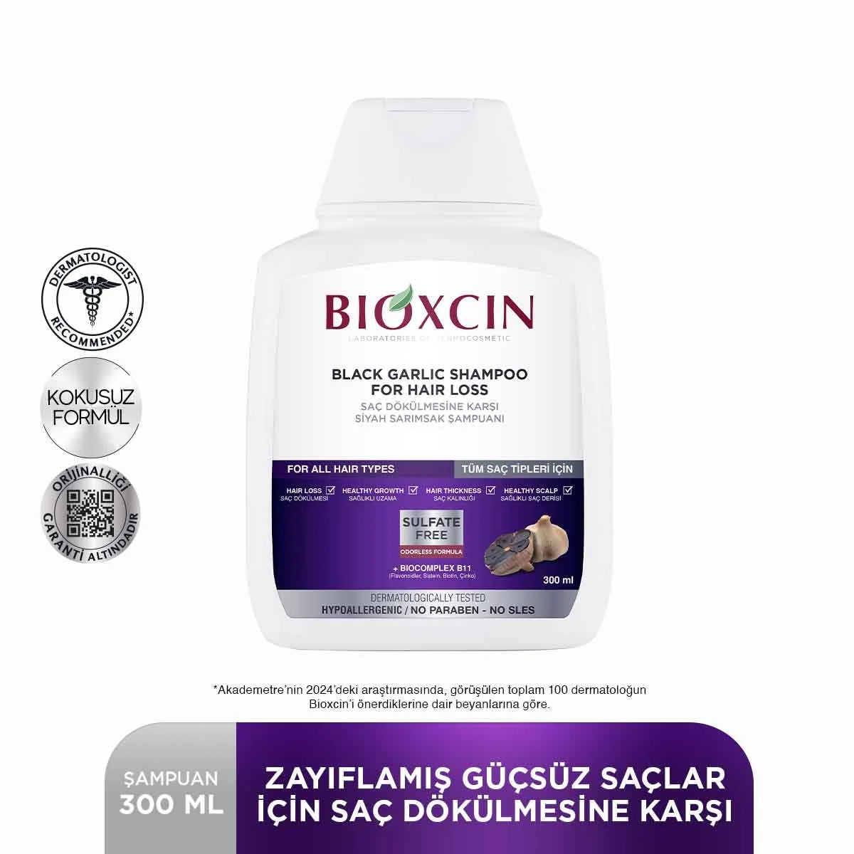 Siyah Sarımsak Şampuan 300 Ml
