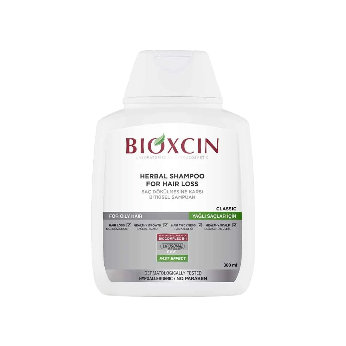 Saç Dökülmesine Karşı Yağlı Saçlar İçin Şampuan 300 Ml