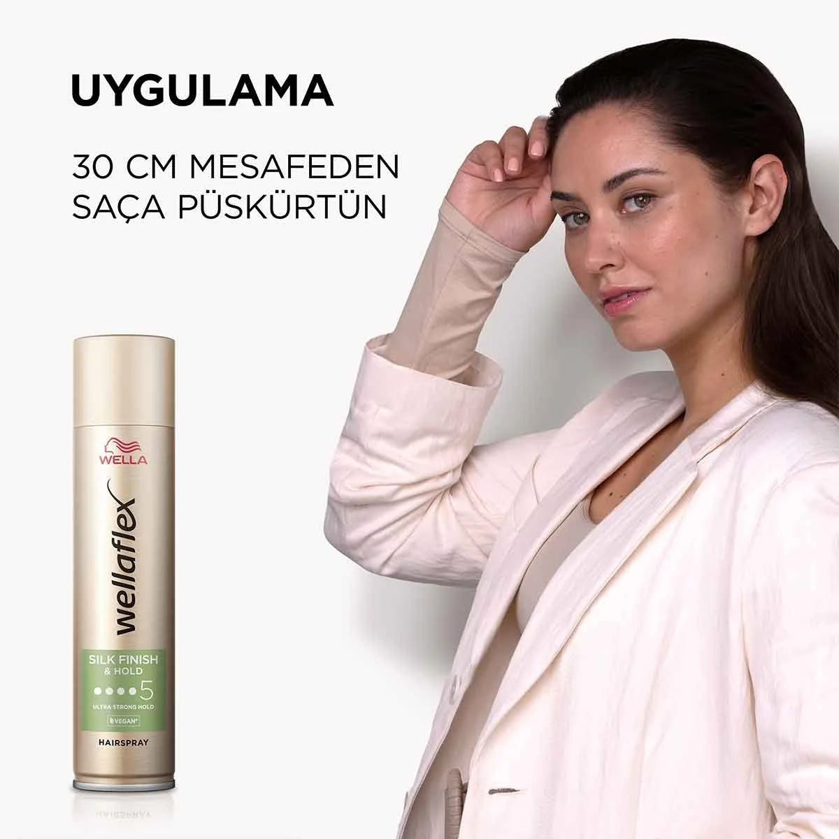 Wellaflex Saç Spreyi ipeksi Bitiş Ultra Güçlü Tutuş 400 ML