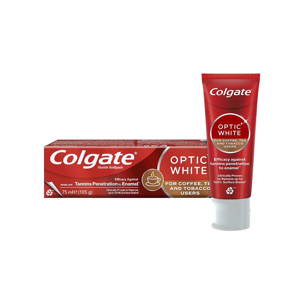 Kahve, Çay ve Tütün Kullananlar için Diş Macunu 75 ml