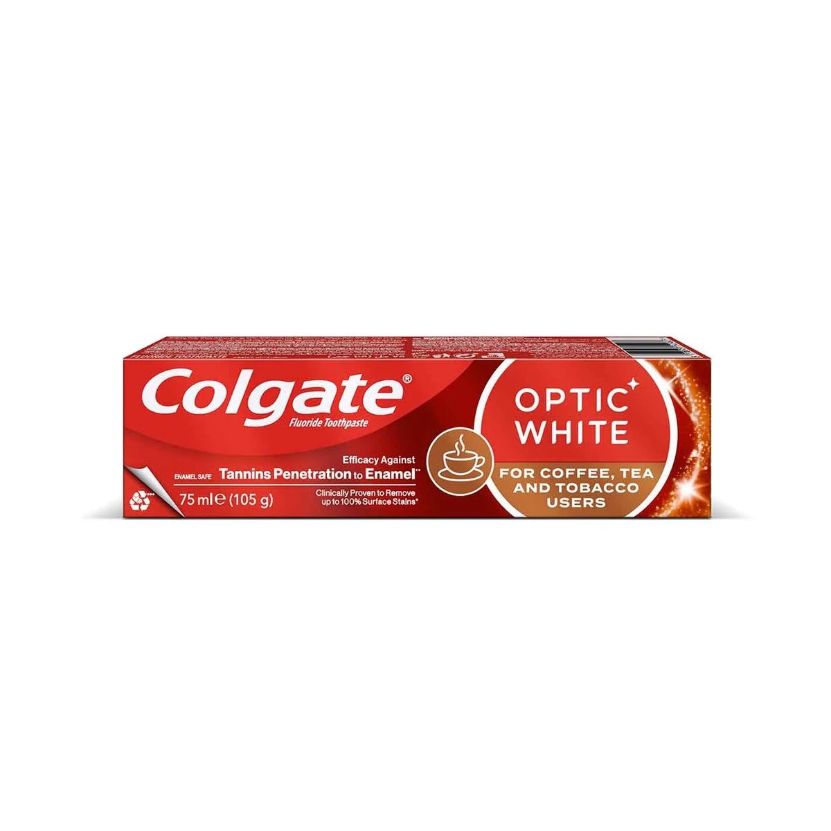 Kahve, Çay ve Tütün Kullananlar için Diş Macunu 75 ml

