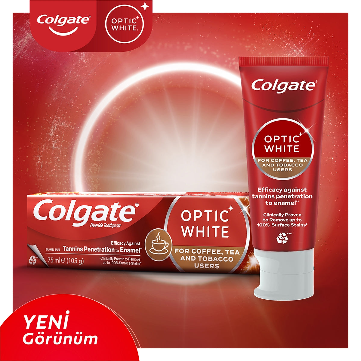 Kahve, Çay ve Tütün Kullananlar için Diş Macunu 75 ml