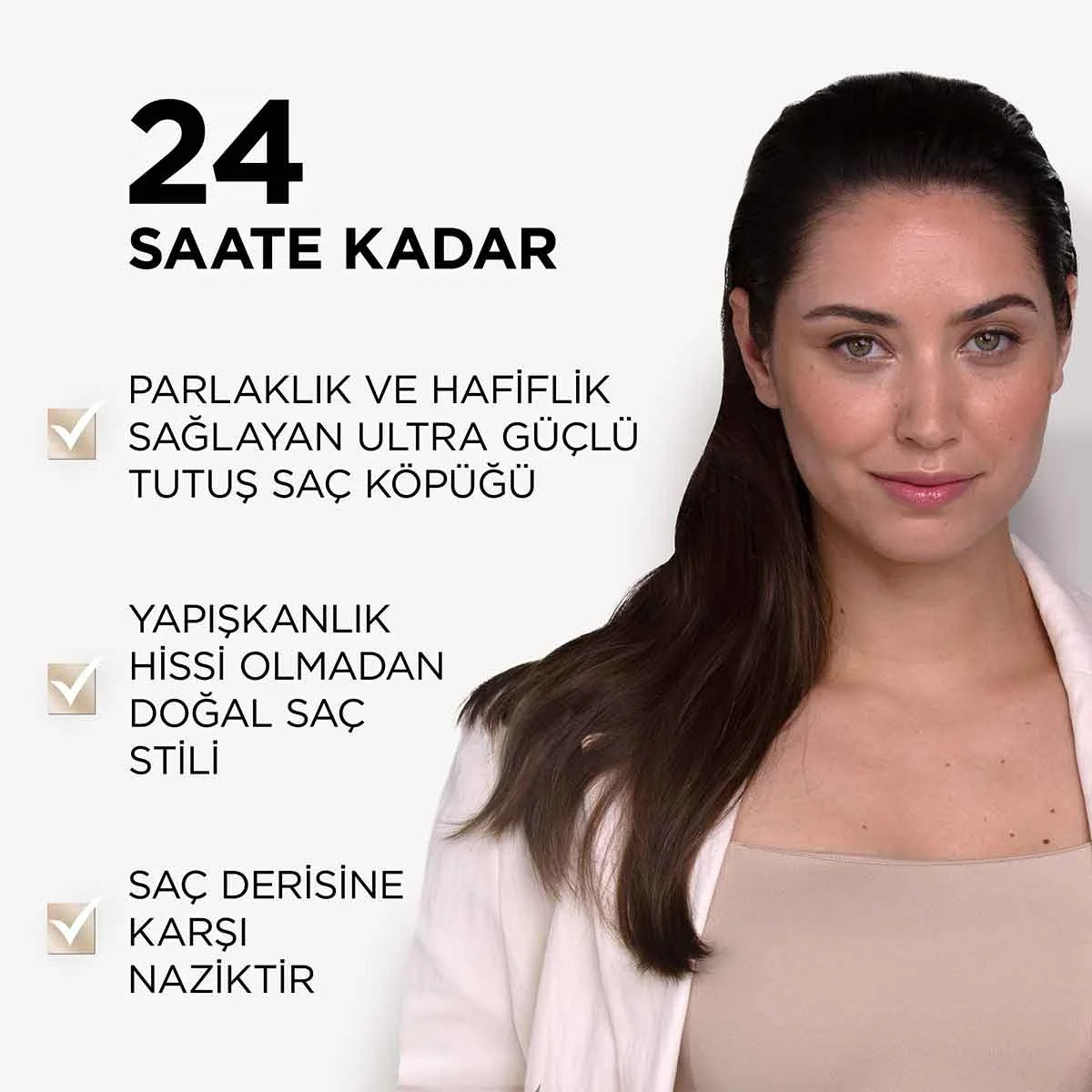 İpeksi Bitiş ve Ultra Güçlü Tutuş Saç Köpüğü 200 ml