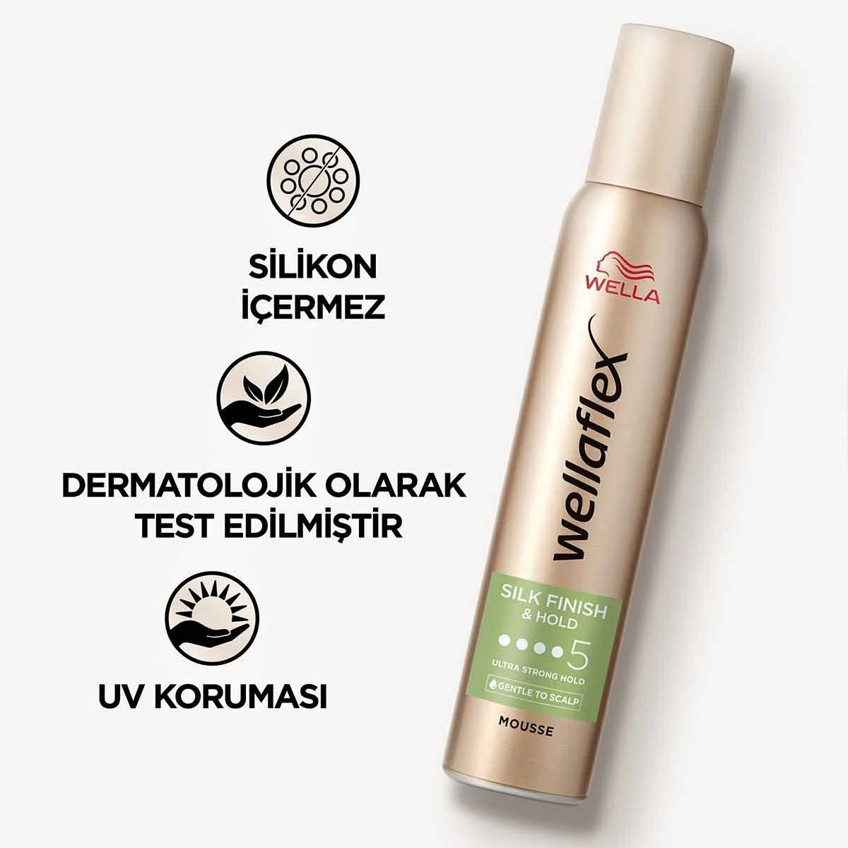 İpeksi Bitiş ve Ultra Güçlü Tutuş Saç Köpüğü 200 ml