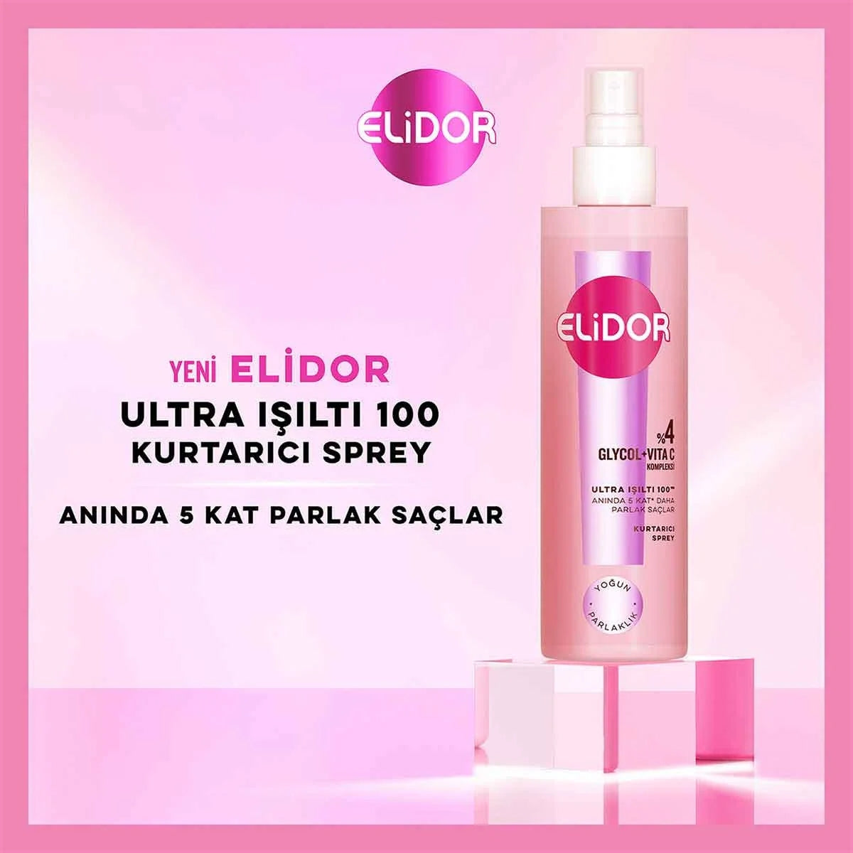 Ultra Işıltı 100 Kurtarıcı Saç Spreyi 200 Ml

