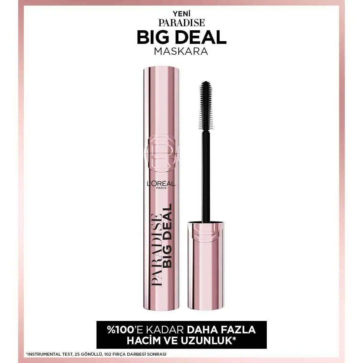 L'Oreal Paris Big Deal Paradise Siyah Maskara
