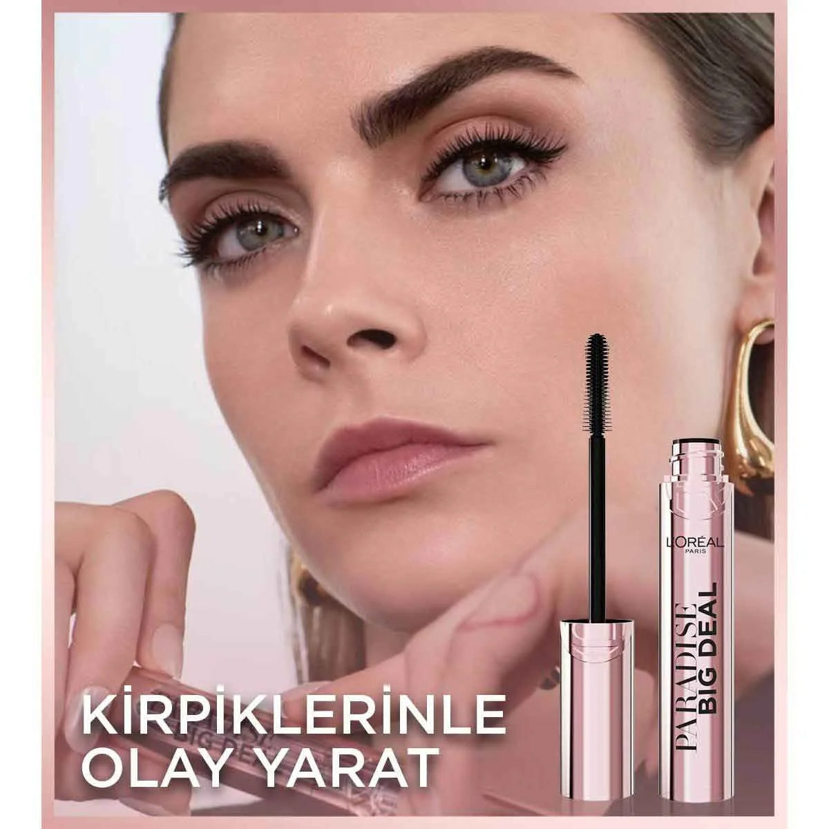 L'Oreal Paris Big Deal Paradise Siyah Maskara
